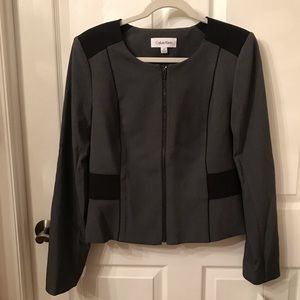 Calvin Klein Gray/Black 2 PC Suite - SZ10